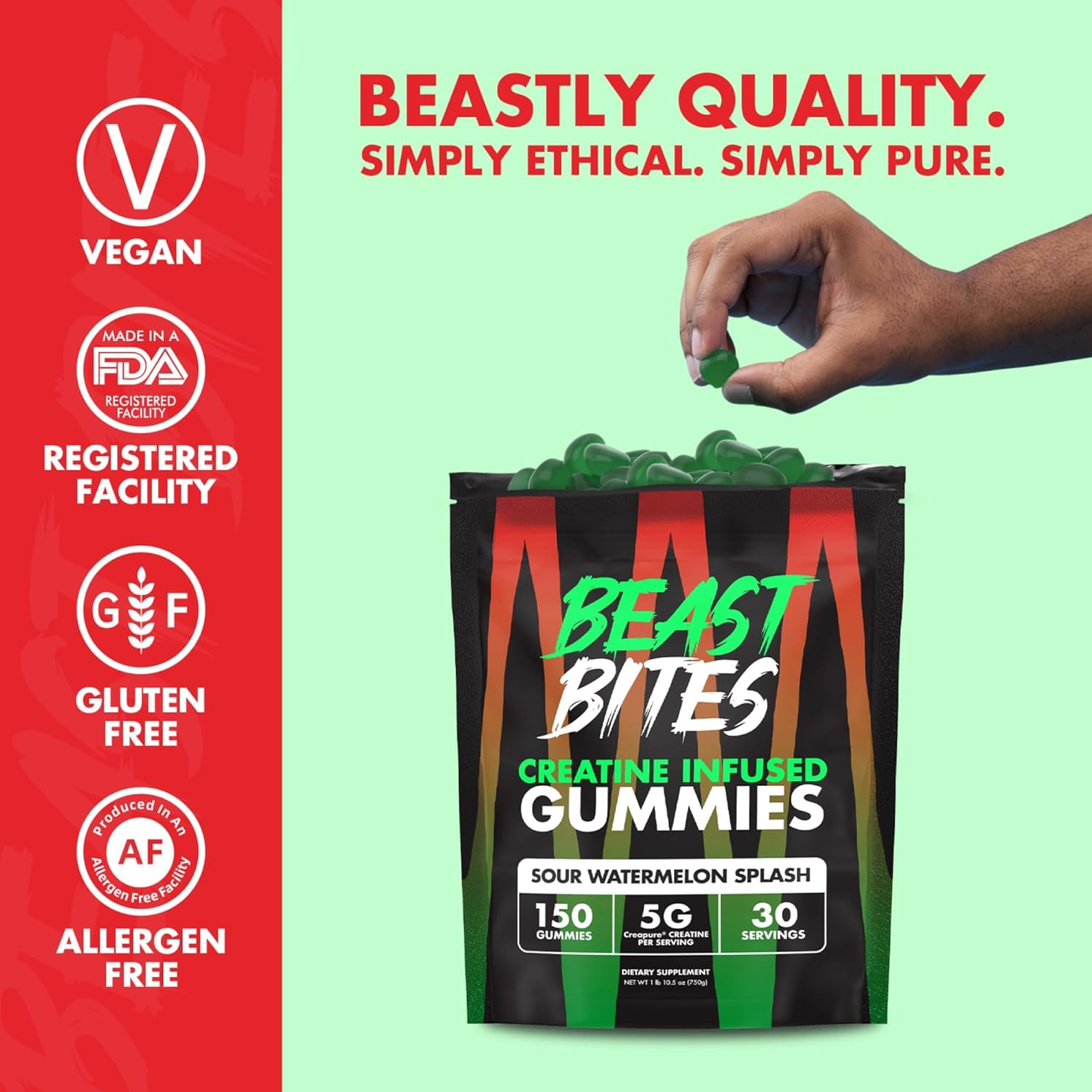Watermelon Beast Bites