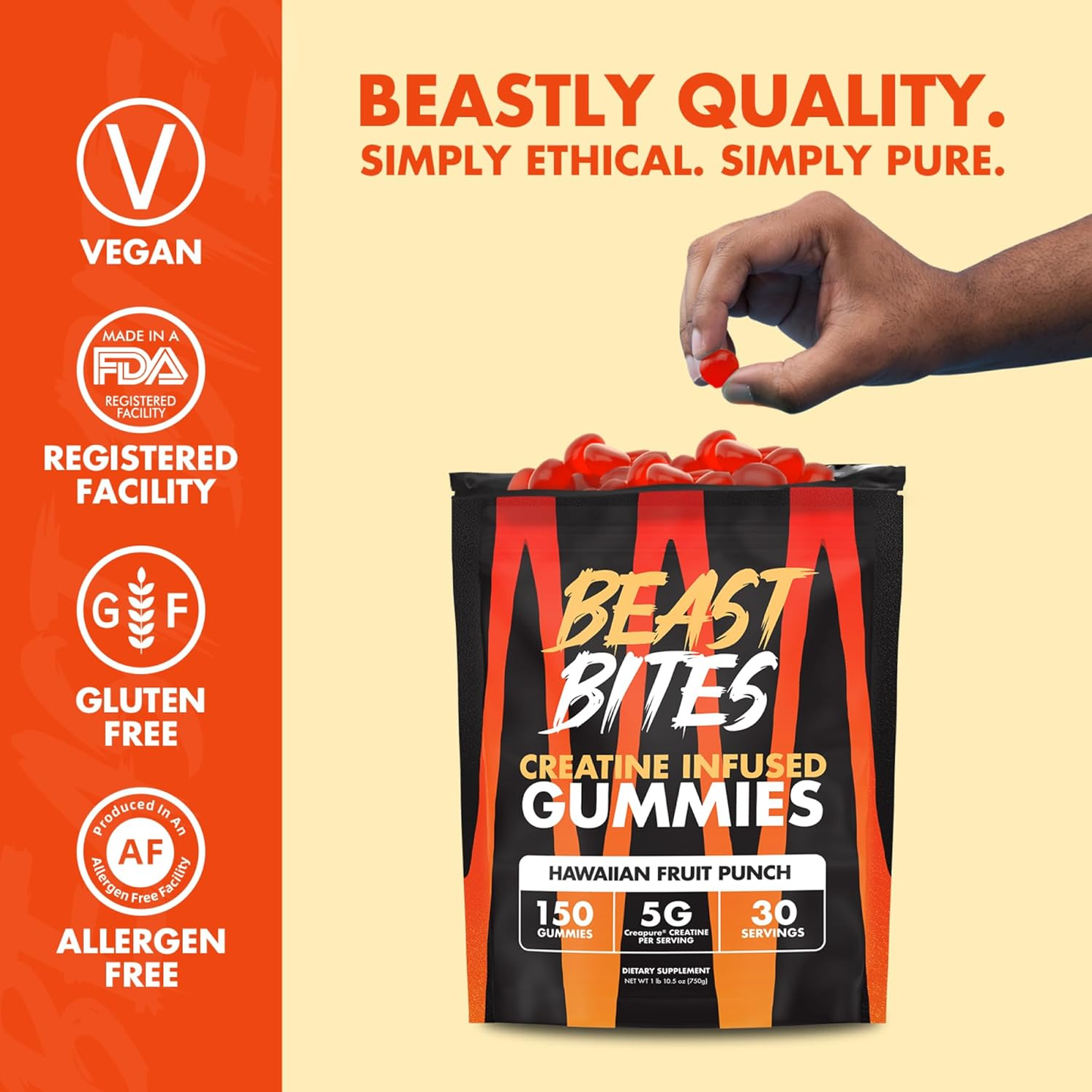 Beast Bites Hawaiian Fruit Punch